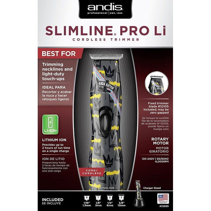 Andis Slimline Pro Li T-Blade Trimmer - Andis Nation