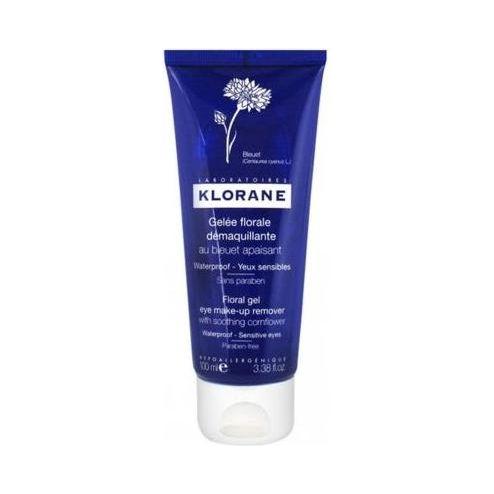 Klorane Klorane Floral Gel Eye Make-up Remover, Waterproof, 3.38 fl oz Eye Make-up Remover Midnight Blue