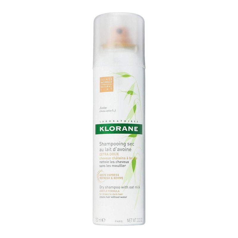 Klorane Klorane Dry Shampoo with Oat Milk, Natural Tint, 3.2 Oz Dry Shampoo