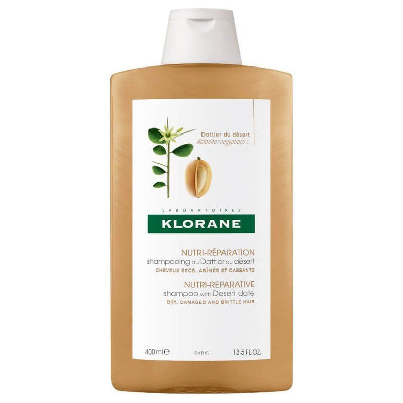 Klorane Klorane Shampoo with Desert Date, 13.5 Oz Shampoo Dark Khaki
