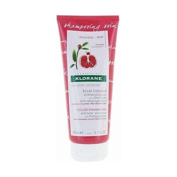 Klorane Klorane Color Enhancing Anti-Fade Shampoo with Pomegranate, 6.7 Oz Shampoo