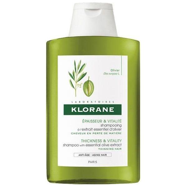 Klorane Klorane Shampoo with Essential Olive Extract, 13.5 Fl Oz Shampoo Olive Drab