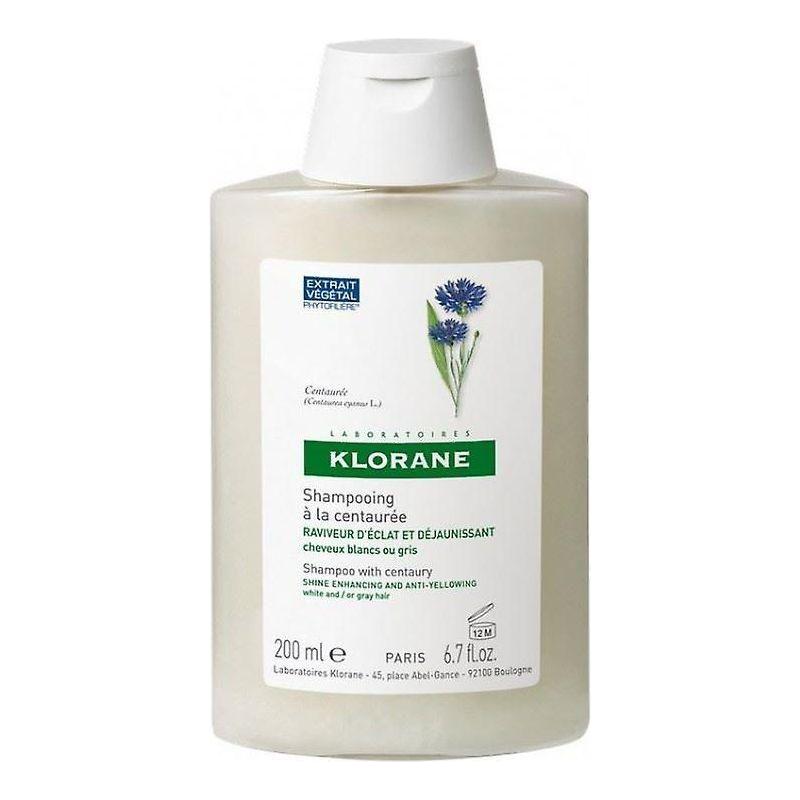 Klorane Klorane Shampoo with Centaury, 6.7 Oz Shampoo Light Gray
