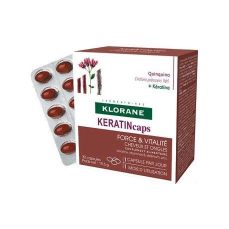 Klorane Quinine Keratincaps 30caps