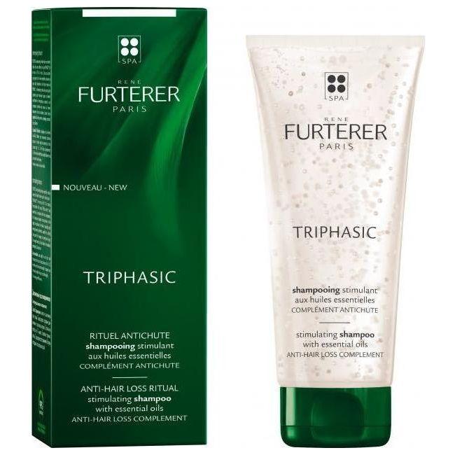 Rene Furterer Rene Furterer TRIPHASIC strengthening shampoo with essential oils 200 ml / 6.7 fl. oz. Shampoo Dark Green