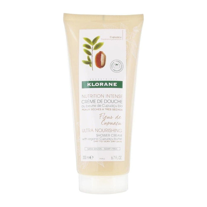 Klorane Ultra Nourishing Shower Cream With Organic Cupuacu Flower 6.7 oz