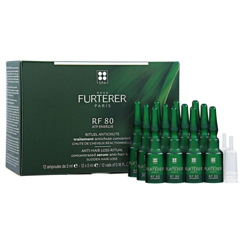 Rene Furterer Rene Furterer RF 80 Concentrated Hair Loss Treatment (Formula for Women) 12x5ml/0.16oz Hair Loss Treatment Dark Slate Gray