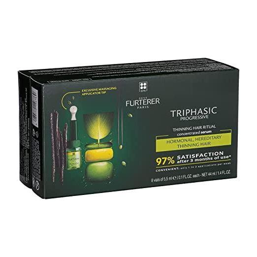 Rene Furterer Rene Furterer Triphasic VHT Progressive Thinning Hair 8 vials Hair Treatment Dark Slate Gray