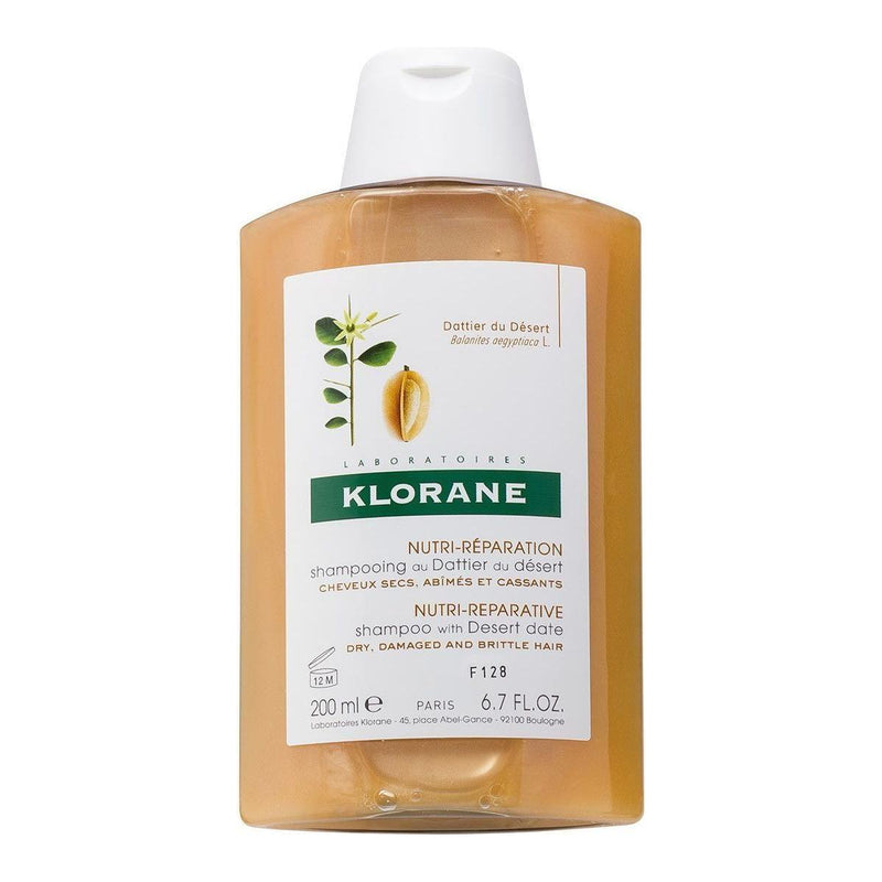 Klorane Klorane Shampoo with Desert Date 6.7 oz Shampoo Light Gray