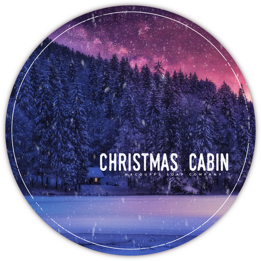 Macduffs Soap Company Christmas Cabin 2023 Shave Soap 120g