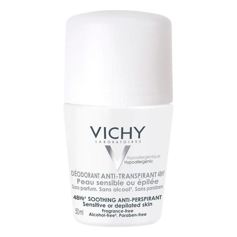Vichy Vichy Deodorant Anti-perspirant Sensitive 48 Hour 50ml Deodorant Anti-perspirant