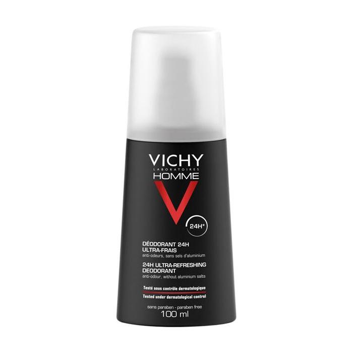 Vichy Homme 24H Ultra-Fresh Deodorant Spray 100 ml