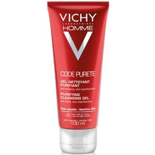 Vichy Vichy Homme Code Purete Purifying Gel Cleanser 100 ml Facial Cleanser