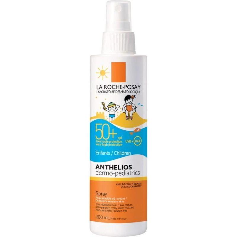 La Roche-Posay La Roche-Posay Anthelios SPF 50 Dermo-Pediatrics Spray 200 Ml Sunscreen Light Sea Green
