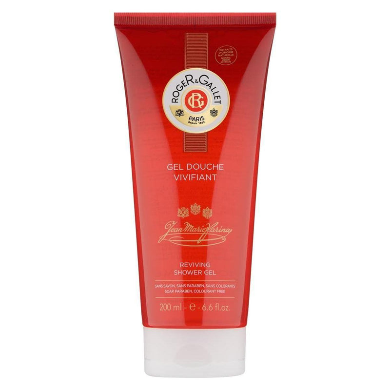 Roger & Gallet Roger & Gallet Jean Marie Farina Fresh Shower Gel 6.5 Oz Shower Gel Firebrick