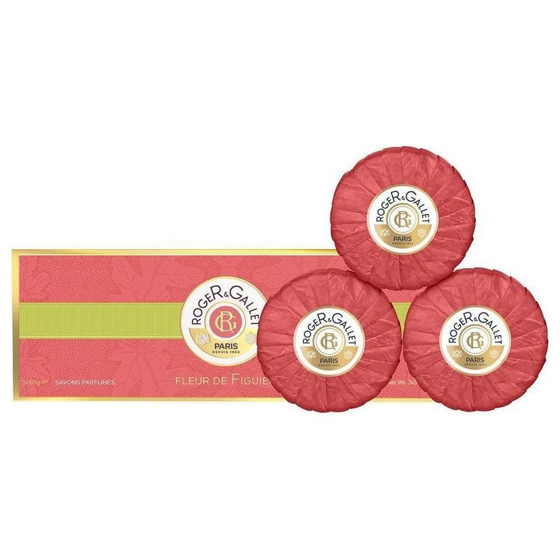 Roger & Gallet Roger & Gallet Fleur De Figuier Soap Coffret 3 x 100g Bar Soap