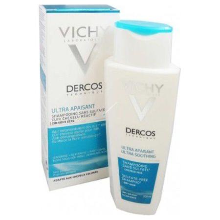 Vichy Vichy Dercos Ultra Soothing Shampoo for Dry Hair 200ml Shampoo