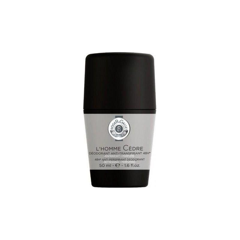 Roger & Gallet Roger & Gallet L'homme Cedre Deodorant Anti Perspirant Roll-On 50ml Deodorant Anti Perspirant Roll-On Black
