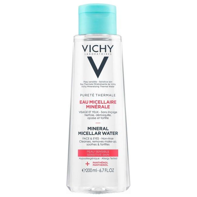 Vichy Vichy 3-in-1 Sensitive Skin Micellar Cleansing Water and Makeup Remover 200ml Cleansing Water and Makeup Remover Lavender