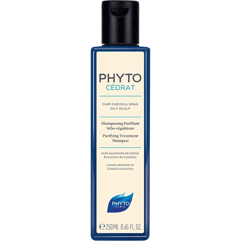 Phyto Phyto Cedrat Purifying Treatment Shampoo 250ml Oily Scalp Shampoo