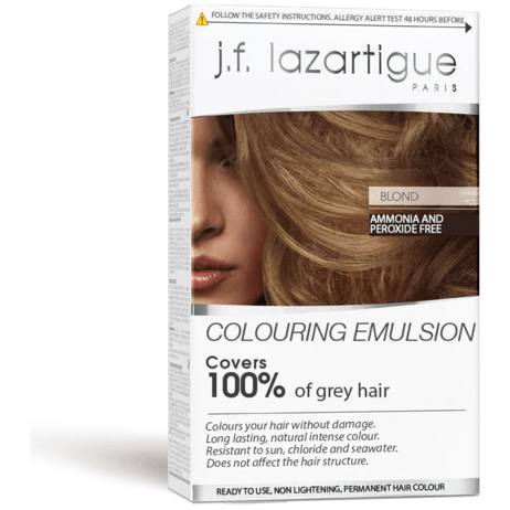 J.f. Lazartigue J.f. Lazartigue Coloring Emulsion for Grey Hair Blond 60ml Hair Color