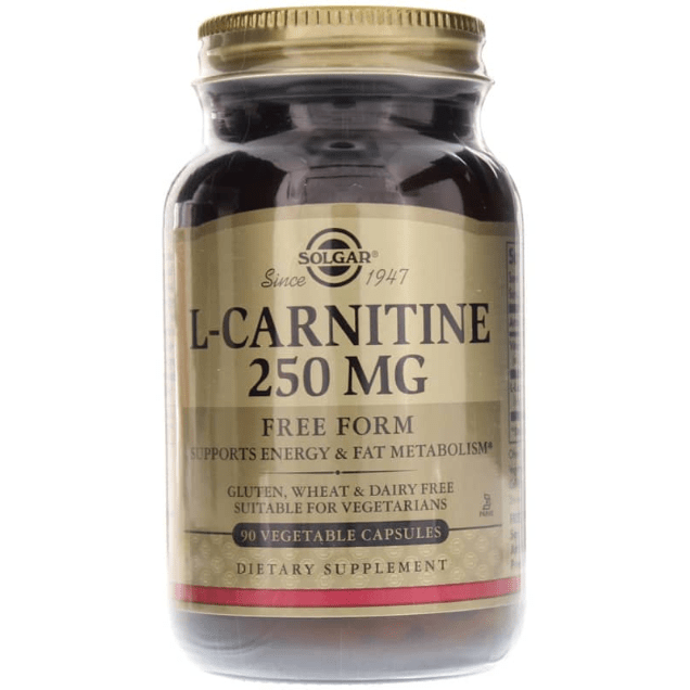 Solgar L-Carnitine 250 mg 90 vegetable Capsules