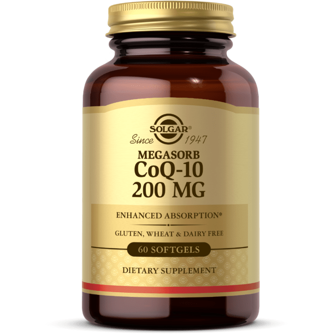 Solgar Megasorb CoQ-10 200 mg 60 Softgels
