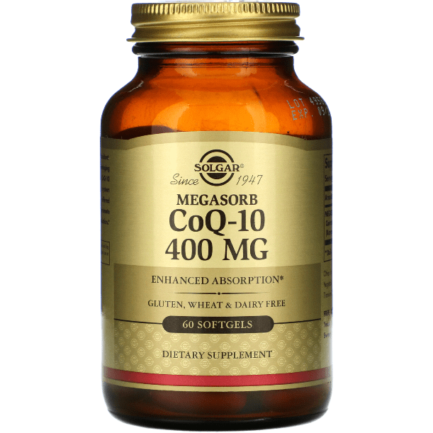 Solgar Megasorb CoQ-10 400mg 60 Softgels