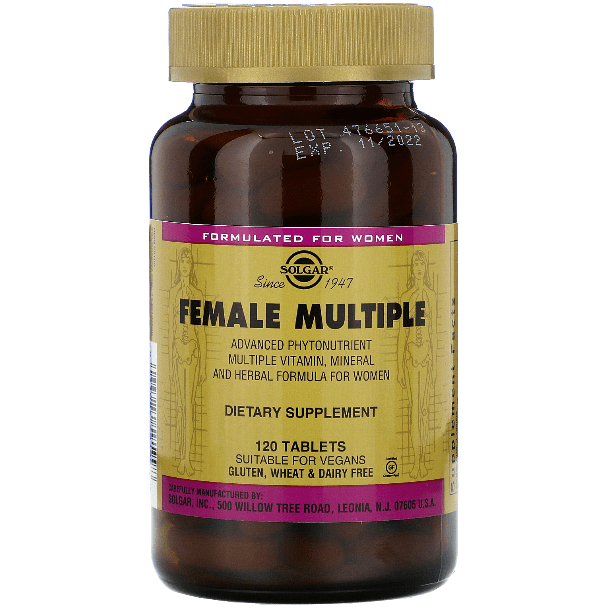 SOLGAR Solgar Female Multiple 120 Tablets Dietary Supplements