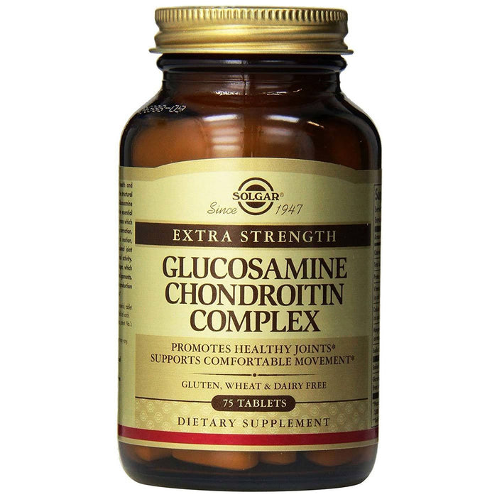 Solgar Extra Strength Glucosamine Chondroitin Complex 75 Tablets