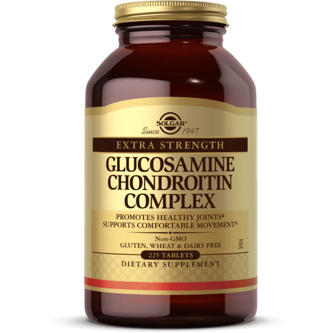 Solgar Extra Strength Glucosamine Chondroitin Complex 225 Tablets