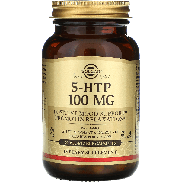 SOLGAR Solgar 5-HTP 100 mg 90 Vegetable Capsules Dietary Supplements