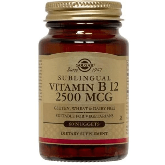 Solgar Vitamin B12 250mcg 60 Nuggets