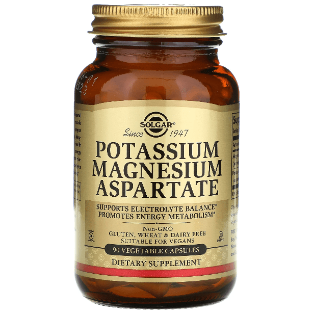 Solgar Potassium Magnesium Aspartate 90 Vegetable Capsules