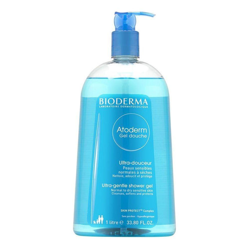 Bioderma Bioderma Atoderm Gentle Shower Gel, 33.8 Oz Shower Gel Medium Turquoise