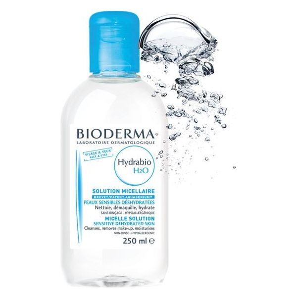 Bioderma Hydrabio H2O Micelle Solution for Dehydrated & Sensitive Skin - 8.4 fl oz