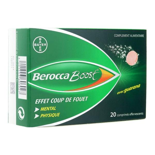 Berocca Boost Guarana & Vitamins B, C - 20 Effervescent Tablets