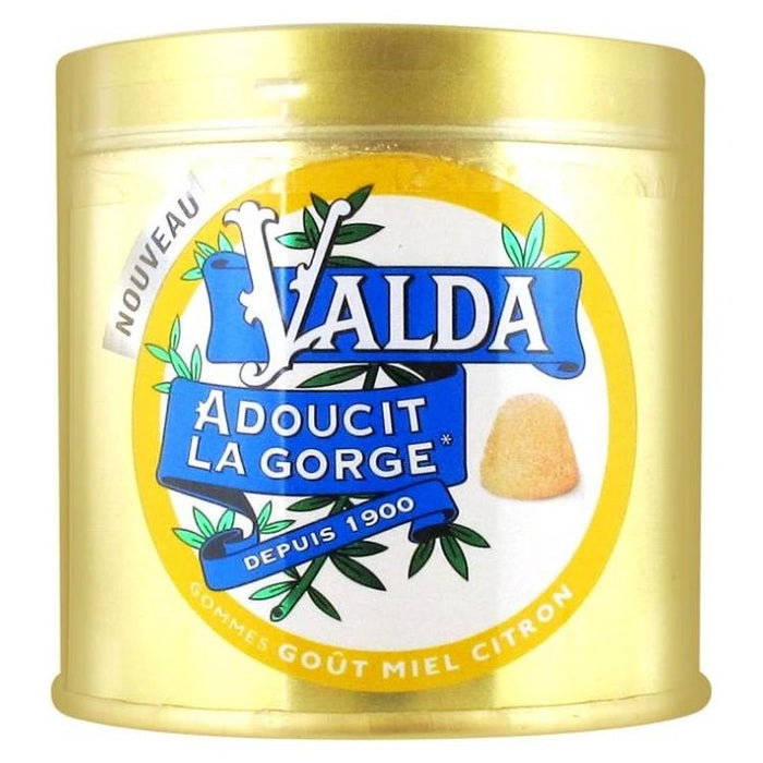 Valda Pastilles Gums Gommes Honey Lemon Erasers 160g