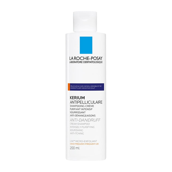 La Roche-Posay Kerium Dry Anti-Dandruff Cream Shampoo 6.76 oz