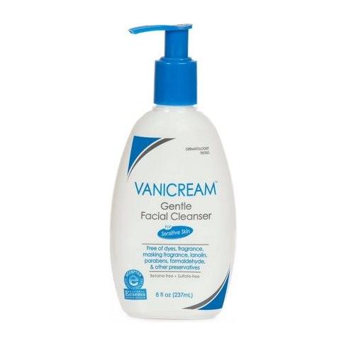Vanicream Gentle Facial Cleanser for Sensitive Skin 8 oz