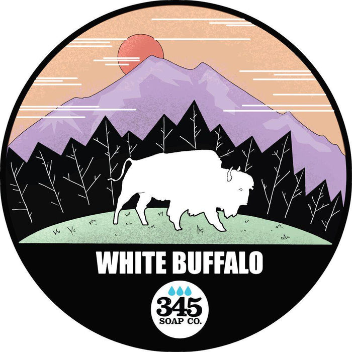345 Soap Co. White Buffalo? Shaving Soap 5.8 Oz