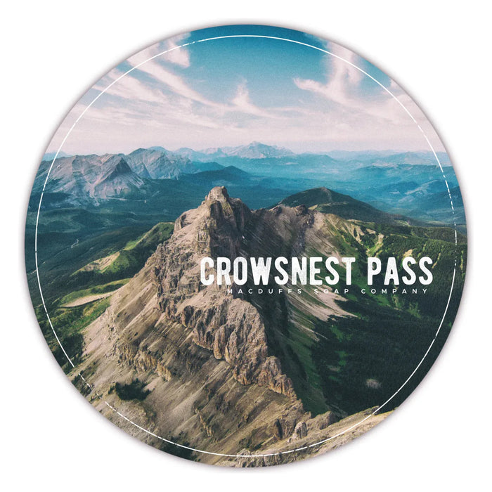 Macduffs Soap Company Crowsnest Pass Shave Soap 120g