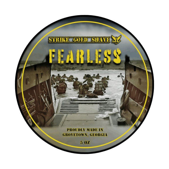 Strike Gold Shave Fearless Shaving Soap 5 Oz