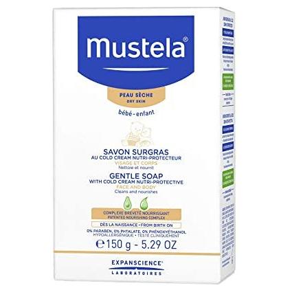 Mustela Gentle Soap with Cold Cream 7 oz