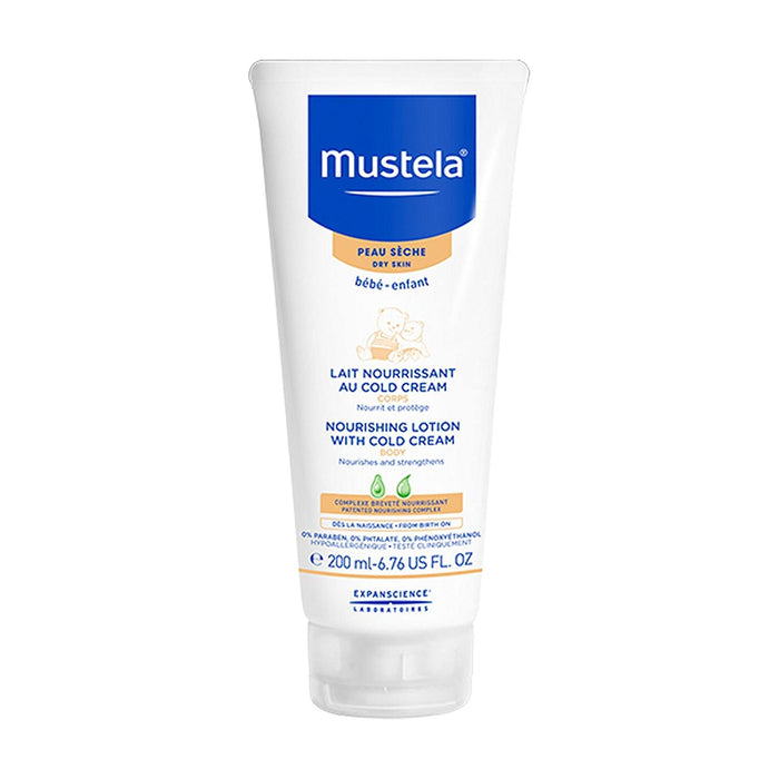Mustela Nourishing Body Lotion With Cold Cream For Dry Skin 6.76 Oz