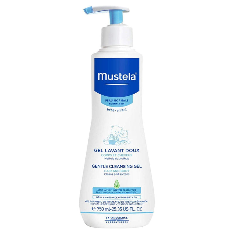 Mustela Mustela Gentle Cleansing Gel Hair And Body 25.35 Fl Oz Body and Hair Cleansing Gel