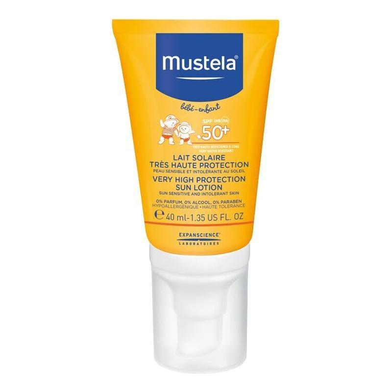 Mustela Mustela Baby / Child Face Milk SPF 50+ 40 ml Baby/Child Sunscreen