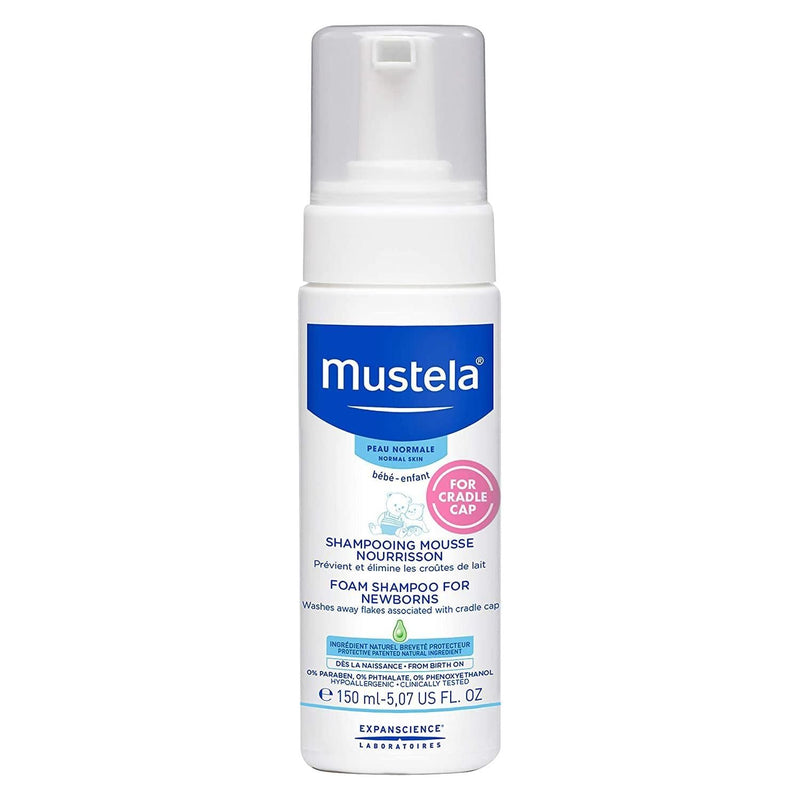 Mustela Mustela Baby Cradle Cap Foam Mousse Shampoo 5.07 Oz? Baby Shampoo