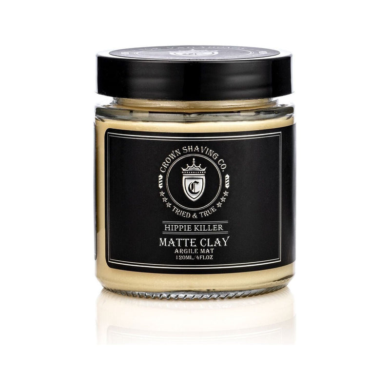Crown Shaving Co. Crown Shaving Co. Hippie Killer Matte Styling Clay 4 Oz Styling Clay Black