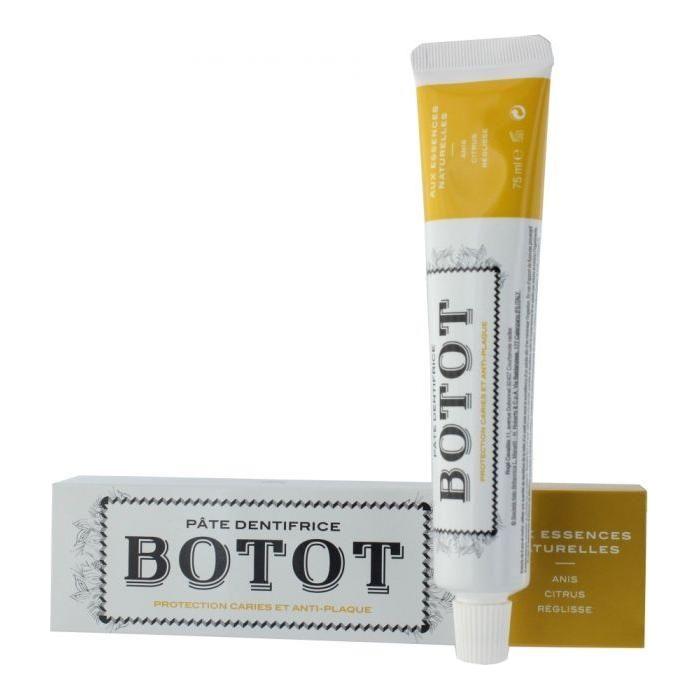Botot Toothpaste Anise Citrus Licorice 75ml — Pasteur Pharmacy